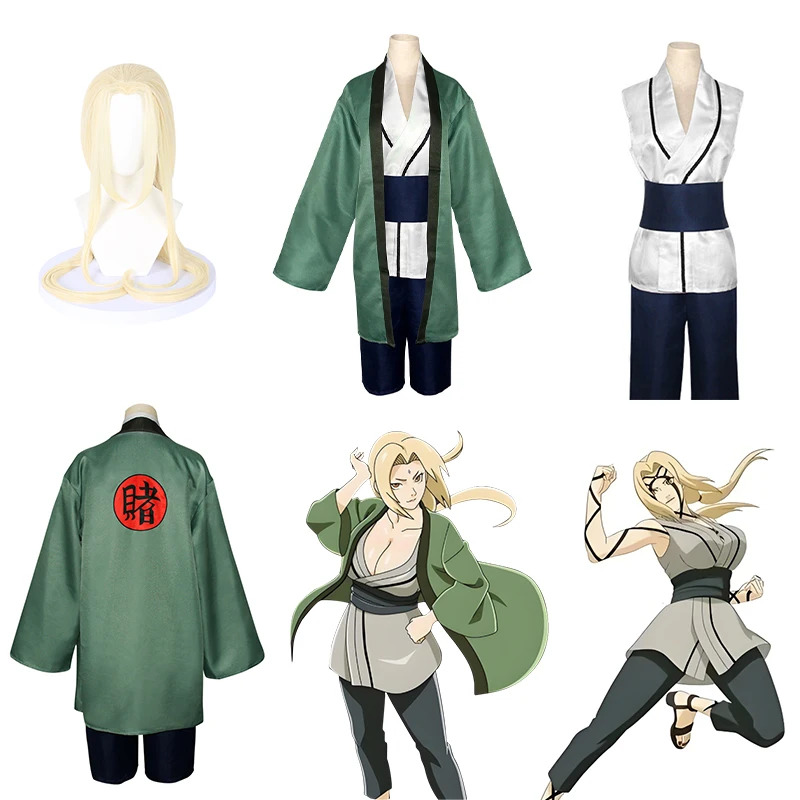 Anime Cosplay Youtube - Tsunade cosplay traje anime dos desenhos