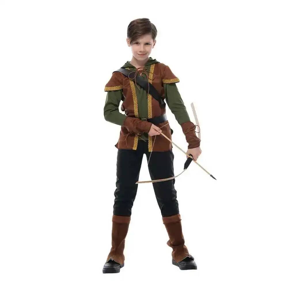 Anime Cosplay Kid - Fantasia de Arqueiro Infantil Snailify para