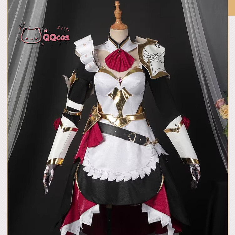 Anime Cosplay Maid - Cosplay da Noelle: Traje de Empregada