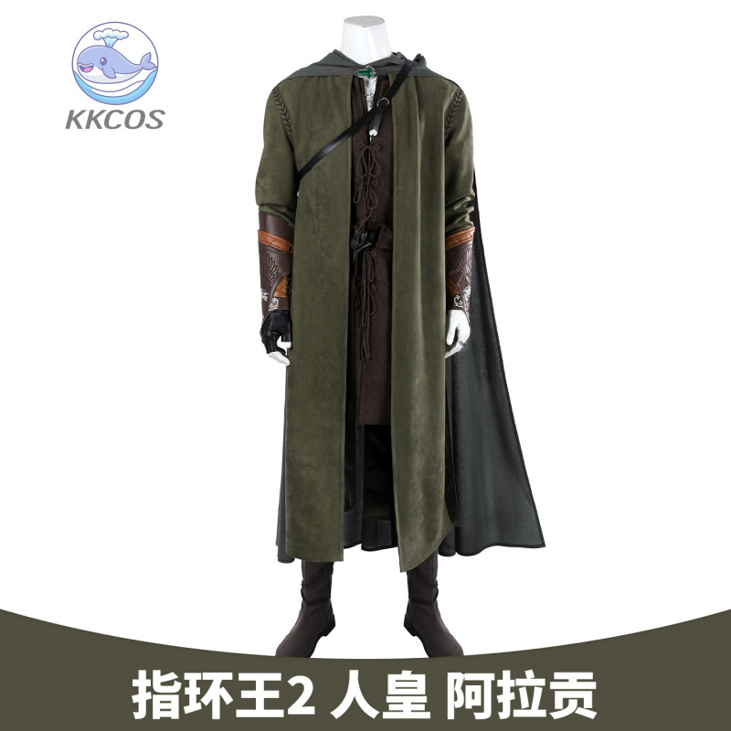 Anime Cosplay Show - Ringlords aragorn cosplay traje calças superiores