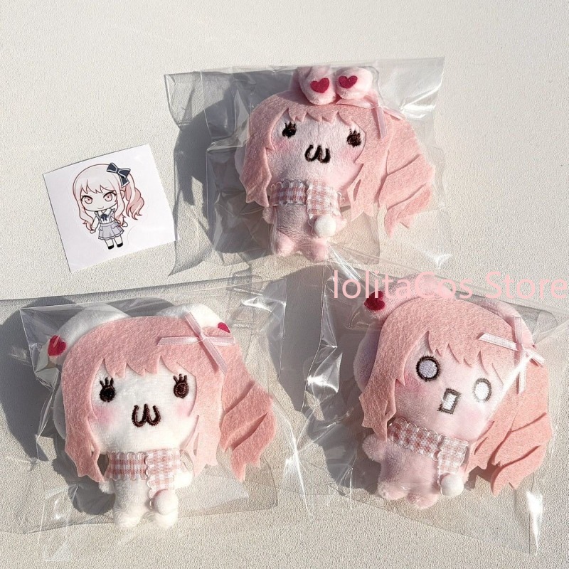 Anime Cosplay Cute - Chaveiro de Pelúcia Fofo Anime PJSK
