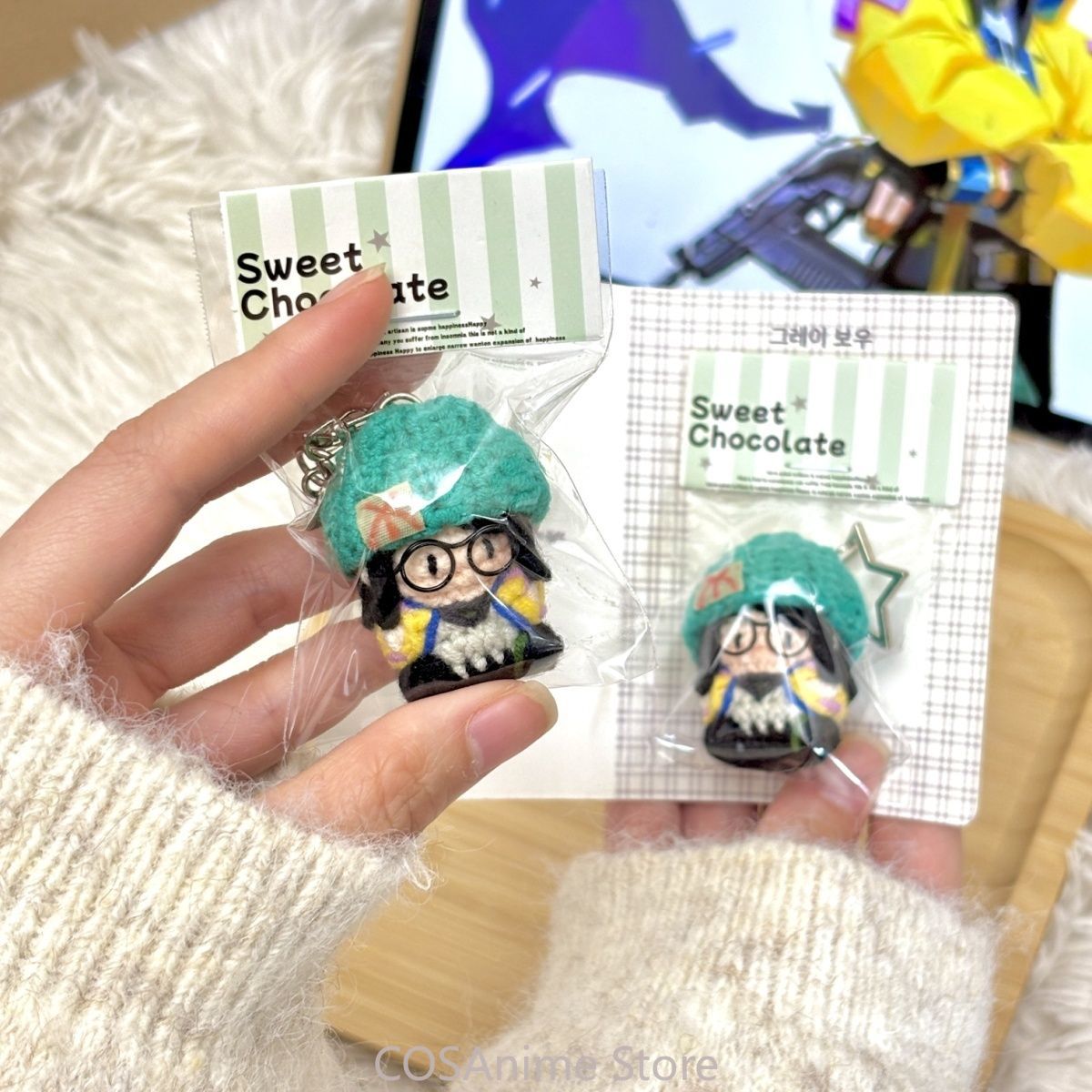 Anime Cosplay Cute - VALORANT Killjoy Game Cosplay Mini Pelúcia