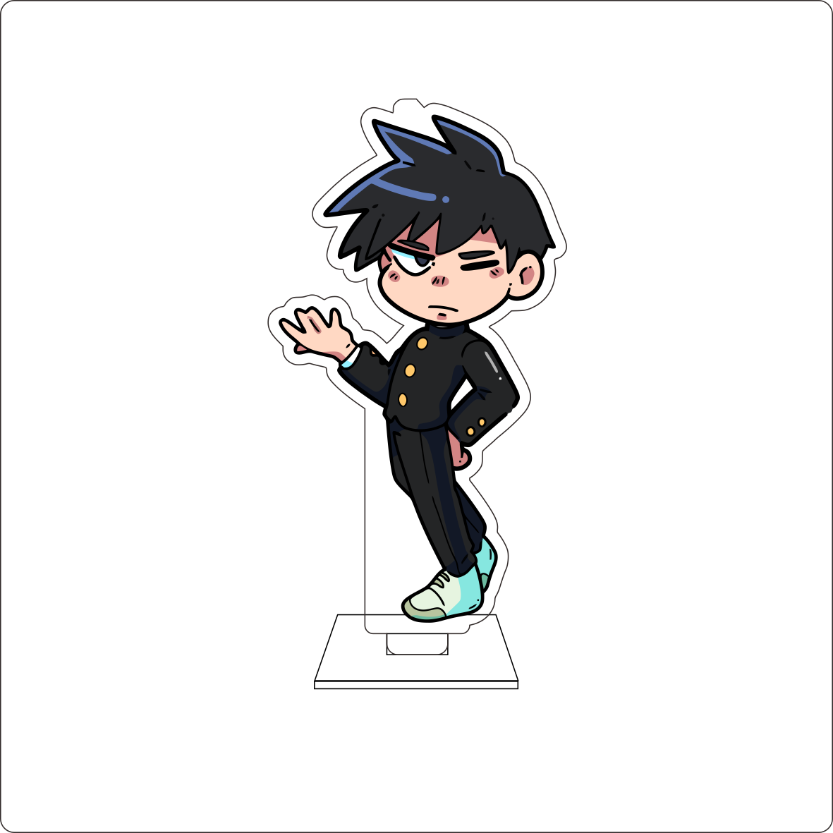 Figura Acrílica Fofa de 10CM d - Anime Cosplay Cute avaliação e preço