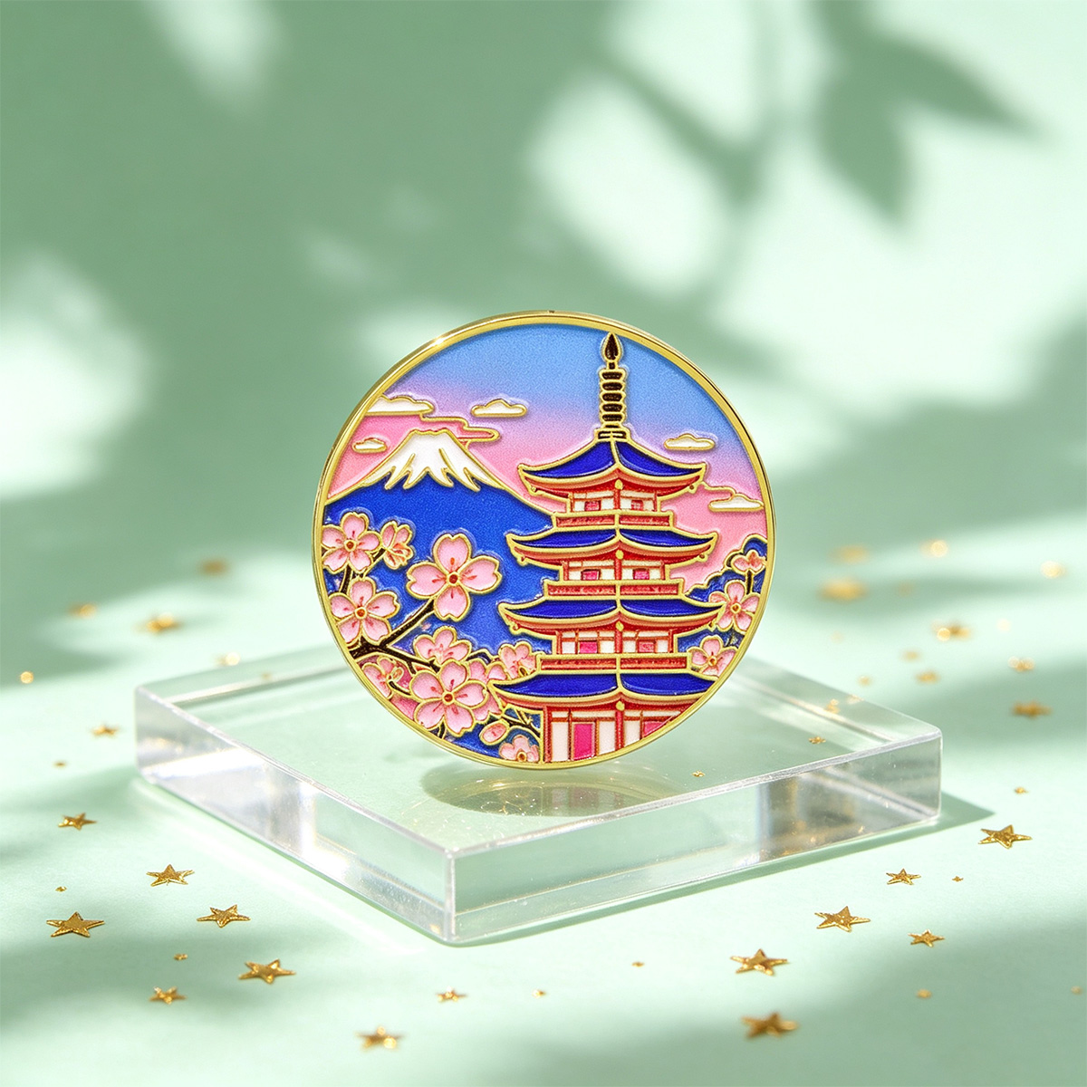 Broche de Esmalte Flor de Cere - Anime Cosplay Easy avaliação e preço