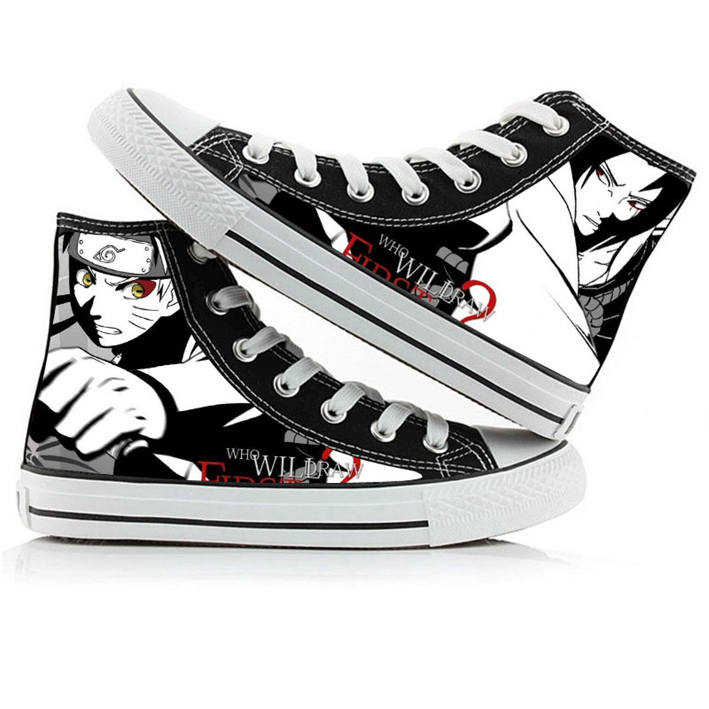 Tênis de Lona Cano Alto Naruto - Anime Cosplay Ideas For Couples avaliação e preço