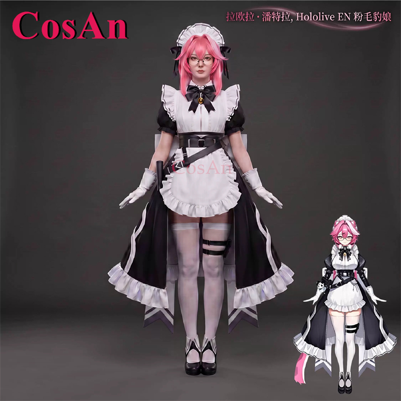 CosAn Anime VTuber Hololive EN - Anime Cosplay Maid avaliação e preço