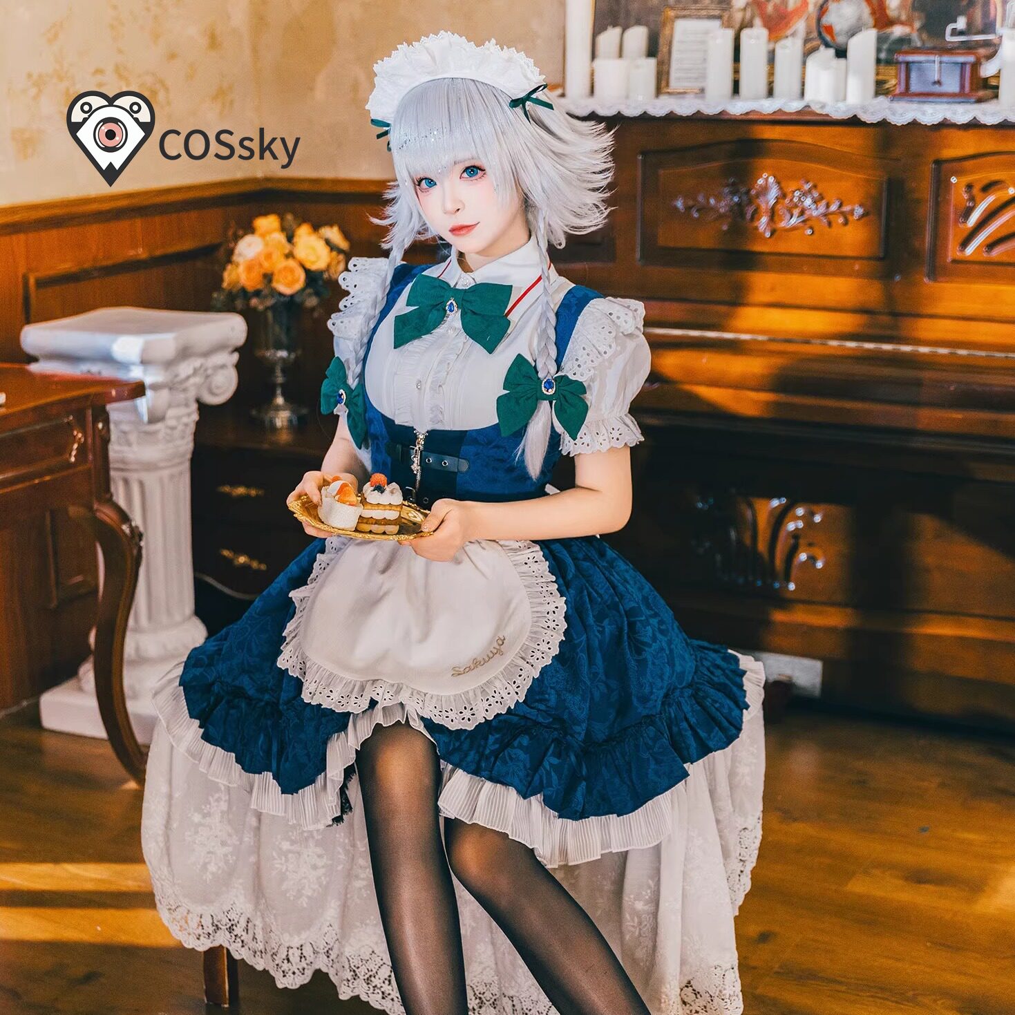 Fantasia de Cosplay Izayoi Sak - Anime Cosplay High Quality avaliação e preço