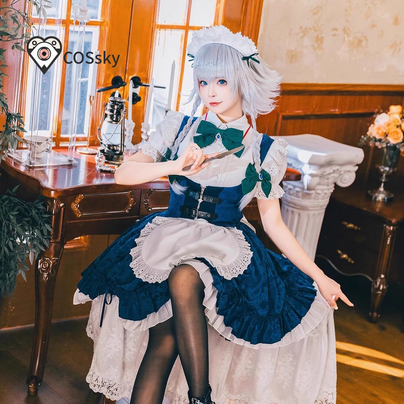 Fantasia de Cosplay Izayoi Sak - Anime Cosplay High Quality avaliação e preço