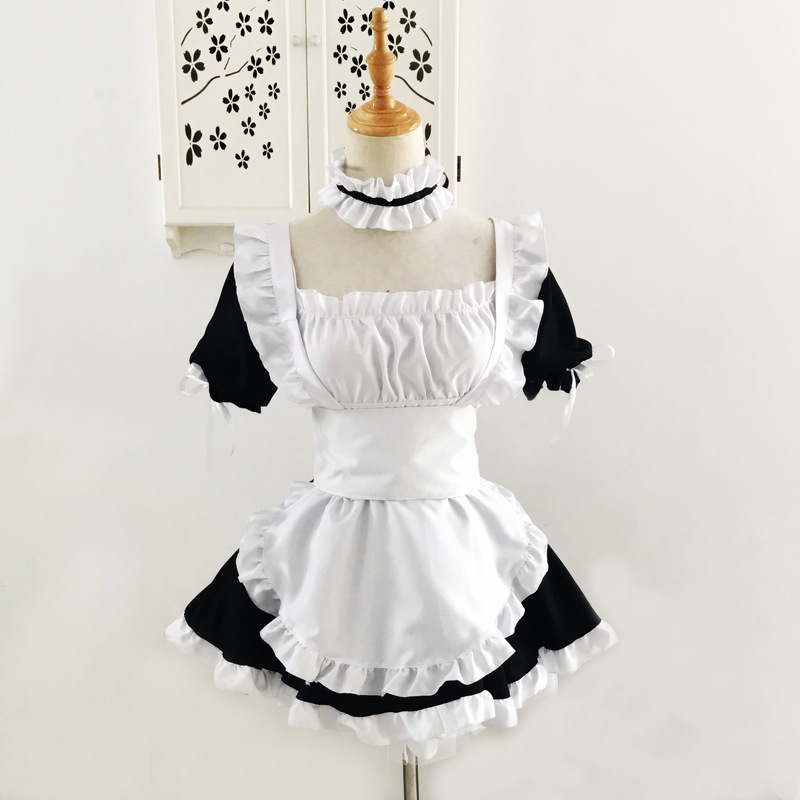 Conjunto de Cosplay Kasugano S - Anime Cosplay Maid avaliação e preço