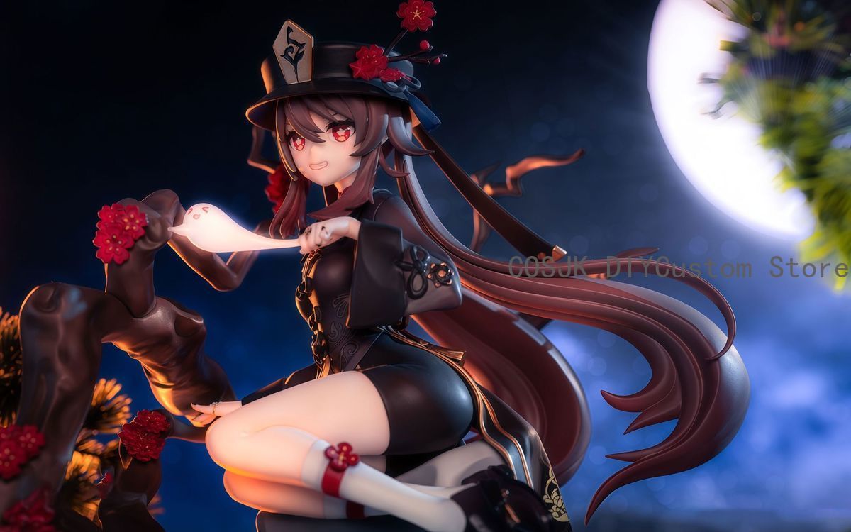 Figura de PVC do Personagem Hu - Anime Cosplay Cute avaliação e preço