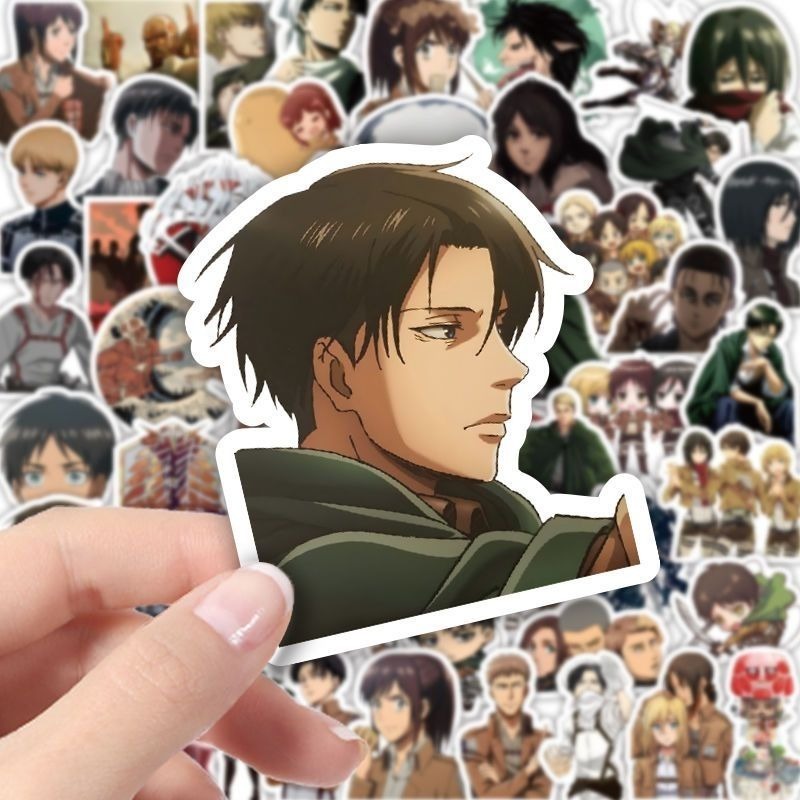 60 Adesivos de Anime Attack on - Anime Cosplay Cute avaliação e preço