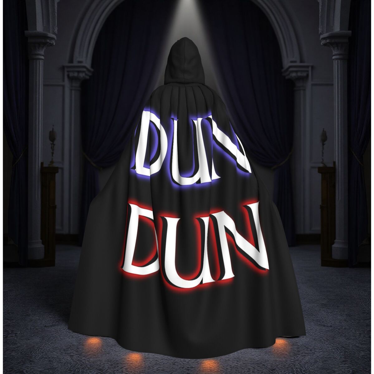 Capa Longa com Capuz Dun Dun M - Anime Cosplay Meme avaliação e preço