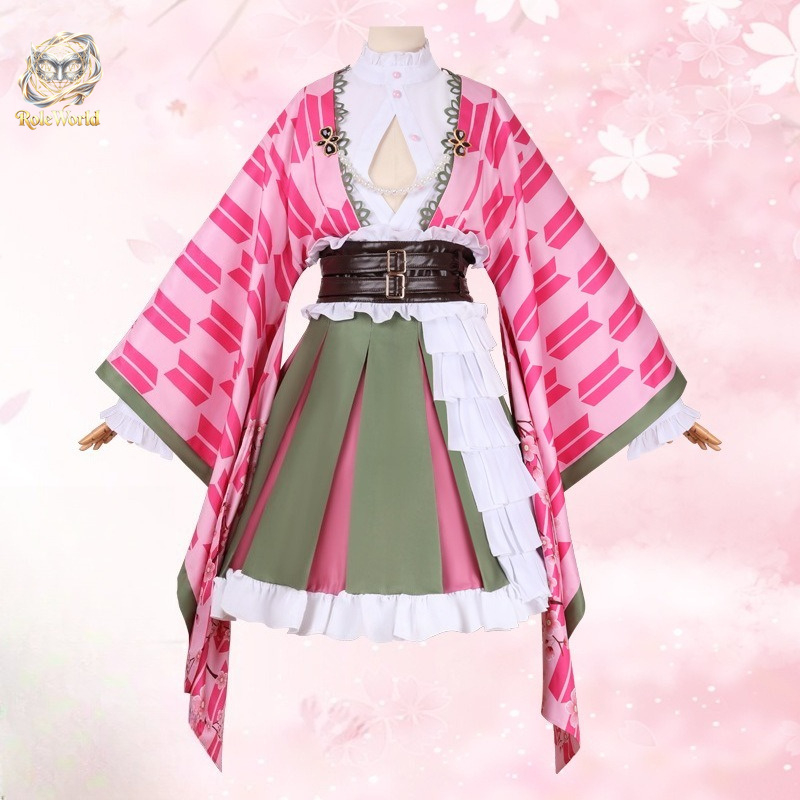 Fantasia de Cosplay Mitsuri Ka - Anime Cosplay Maid avaliação e preço
