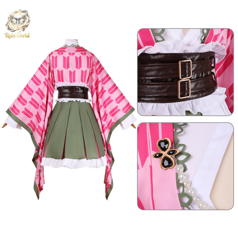 Fantasia de Cosplay Mitsuri Ka - Anime Cosplay Maid avaliação e preço