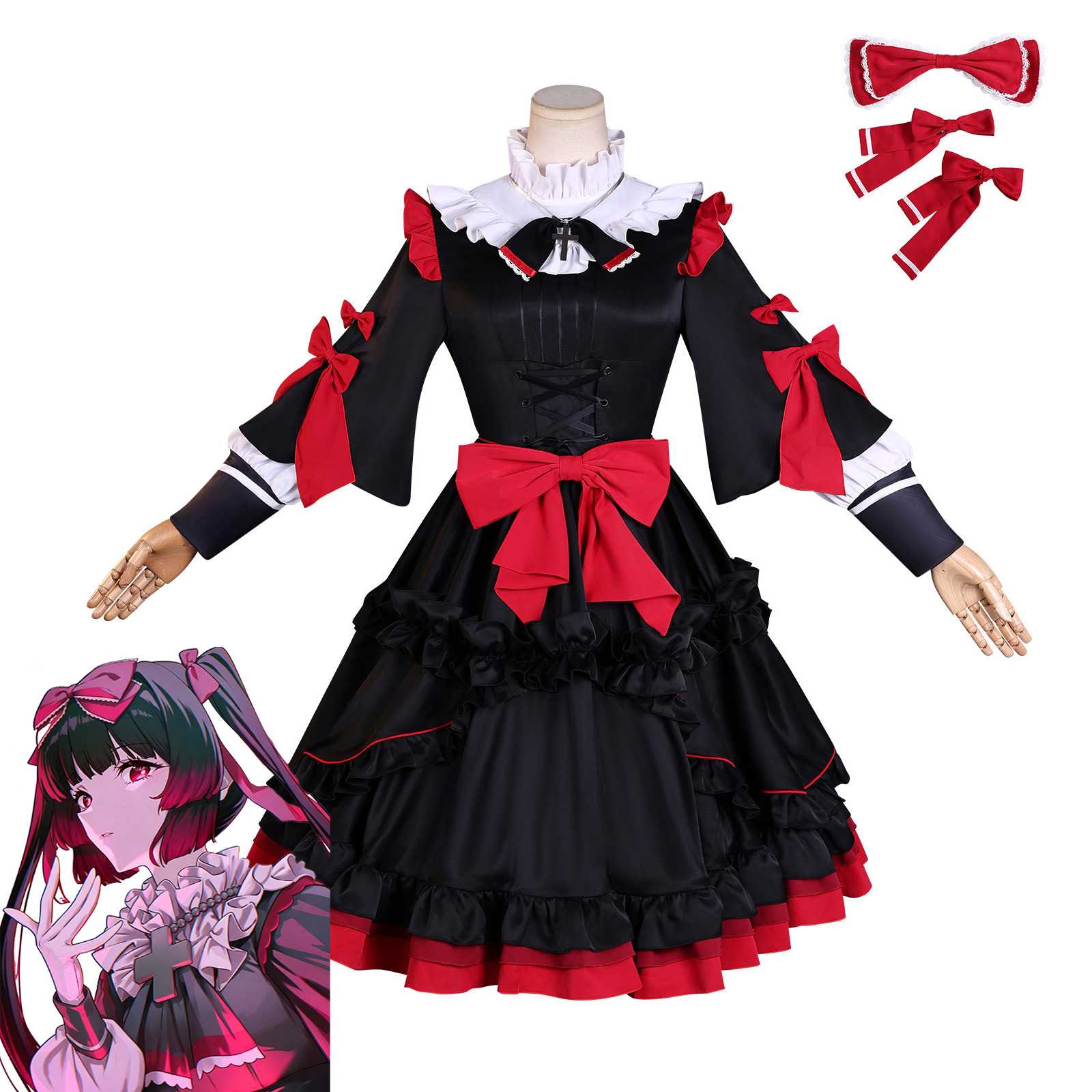 Fantasia Completa de Cosplay N - Anime Cosplay Show avaliação e preço